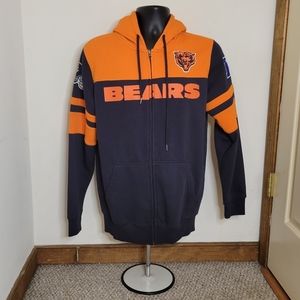 NFL Chicago Bears Men's Full-Zip Hoodie - Size (S) - Excellent Condition